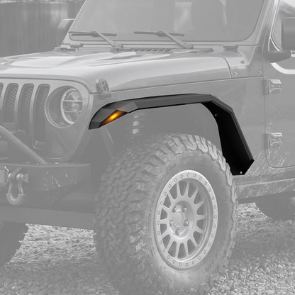 44.4" Front / 54.7" Rear Dakrova Heavy-Duty Fender Flares | For 2020-2024 Jeep Gladiator JT