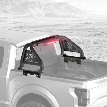 59.75–63.75" Adjustable Width Dakrova Roll Bar | For Ford F-150/Raptor, Ram 1500/2500/3500, Chevy Silverado, GMC Sierra, Toyota Tundra, Nissan Titan Full Size Pickup Trucks