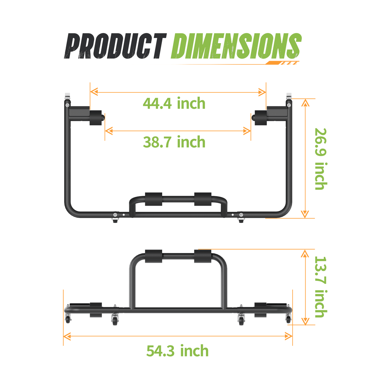 Hardtop Storage Cart with Locking Casters | Jeep CJ-7 & Wrangler