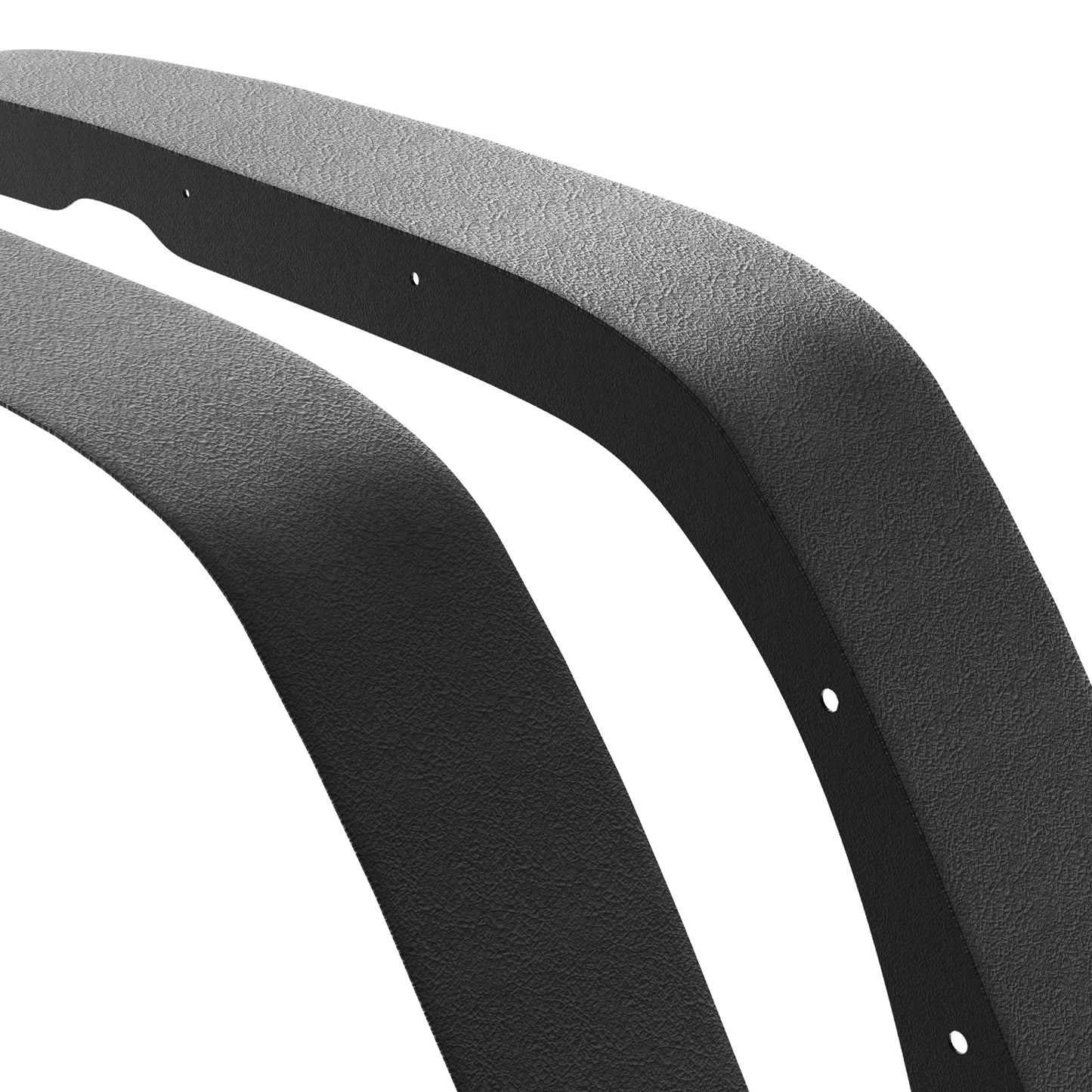 43.82" Front / 45.79" Rear Dakrova Steel Flat Fender Flares, Front & Rear | For 2007-2018 Jeep Wrangler JK/JKU 2/4 Doors