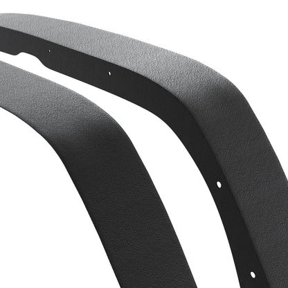 43.82" Front / 45.79" Rear Dakrova Steel Flat Fender Flares, Front & Rear | For 2007-2018 Jeep Wrangler JK/JKU 2/4 Doors