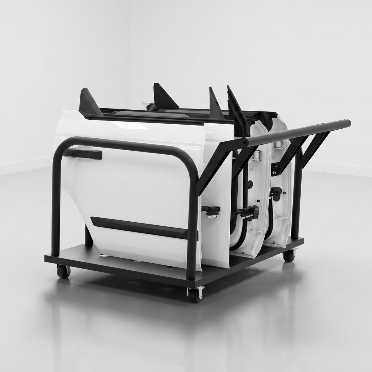 Removable Door Storage Cart with Caster Wheels | Wrangler, Gladiator & Bronco