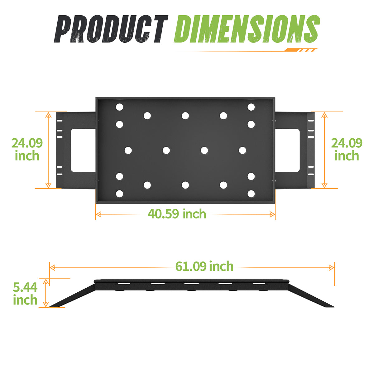Rear Trunk Cargo Rack with Cargo Net | Jeep Wrangler JK/JL 4-Door
