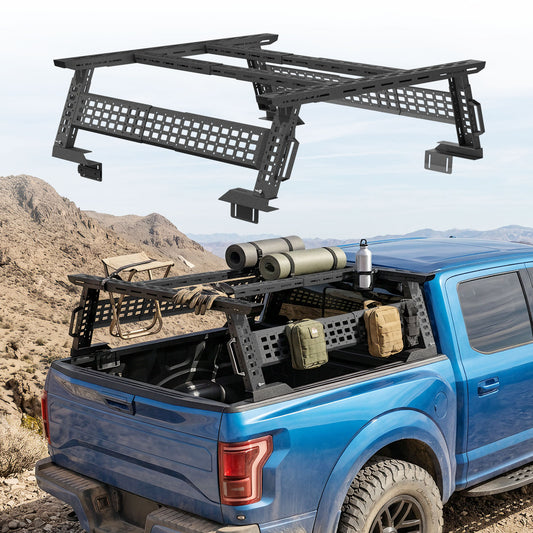 Adjustable Overland Truck Bed Rack | Mid- ＆ Full-Size Pickups