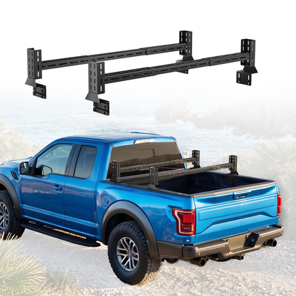 Adjustable Overland Truck Bed Rack | Mid- ＆ Full-Size Pickups