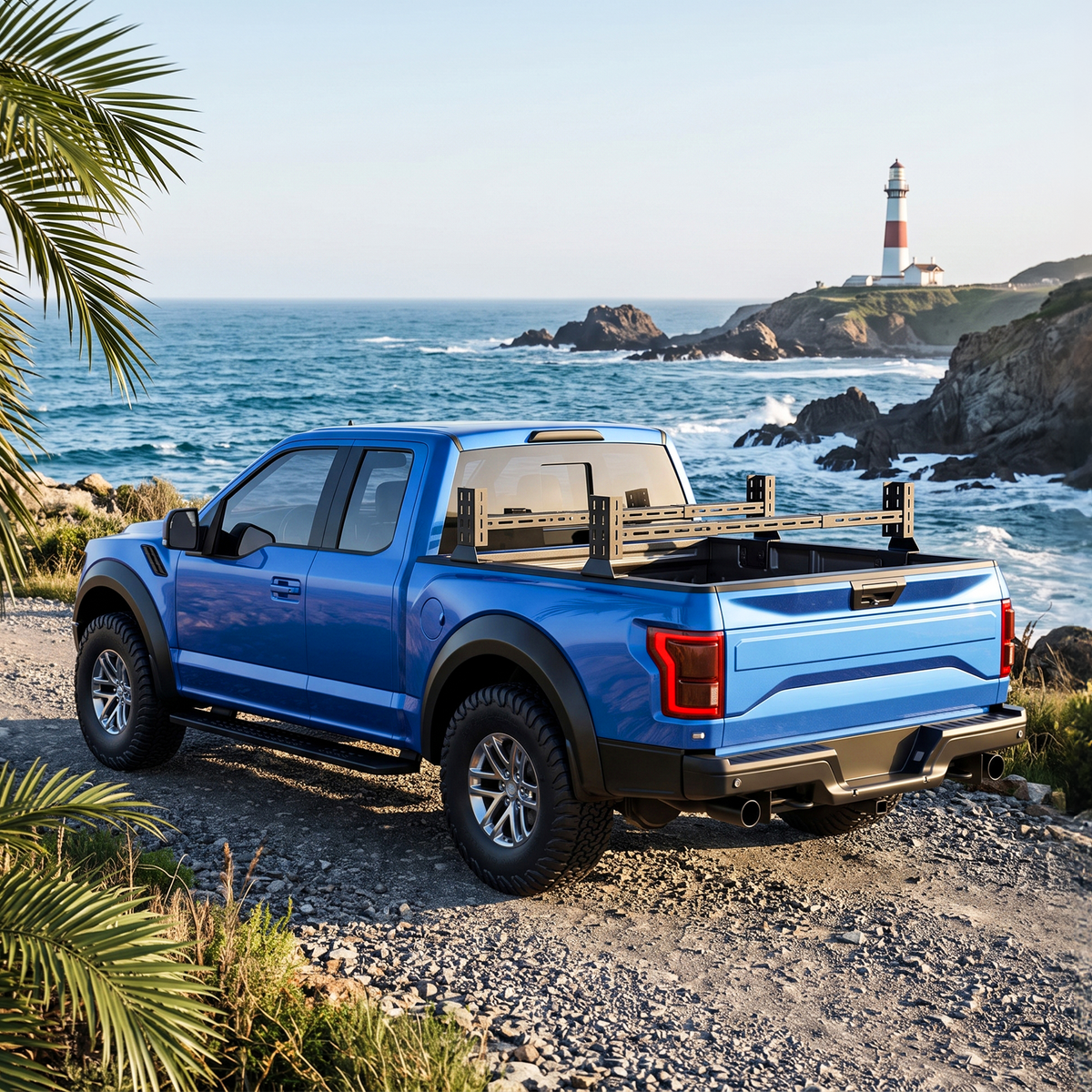 Adjustable Overland Truck Bed Rack | Mid- ＆ Full-Size Pickups