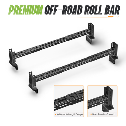 Adjustable Overland Truck Bed Rack | Mid- ＆ Full-Size Pickups
