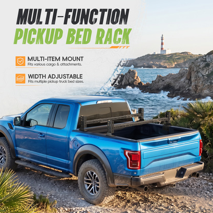 Adjustable Overland Truck Bed Rack | Mid- ＆ Full-Size Pickups