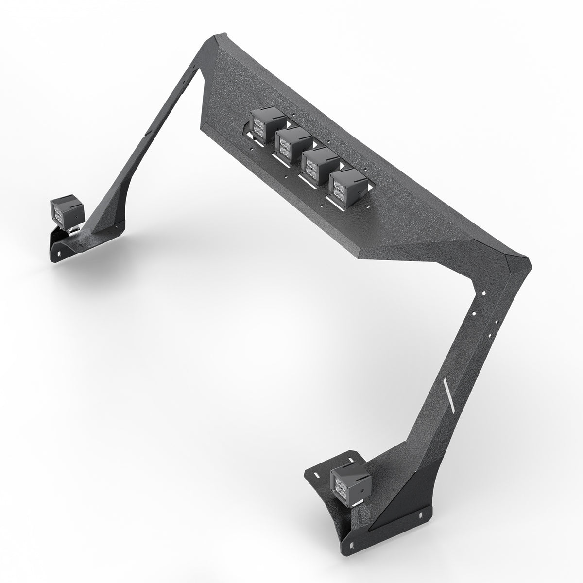 Windshield Frame Cover with 6 × 39W LED Lights | Jeep Wrangler JL/JLU & Gladiator JT