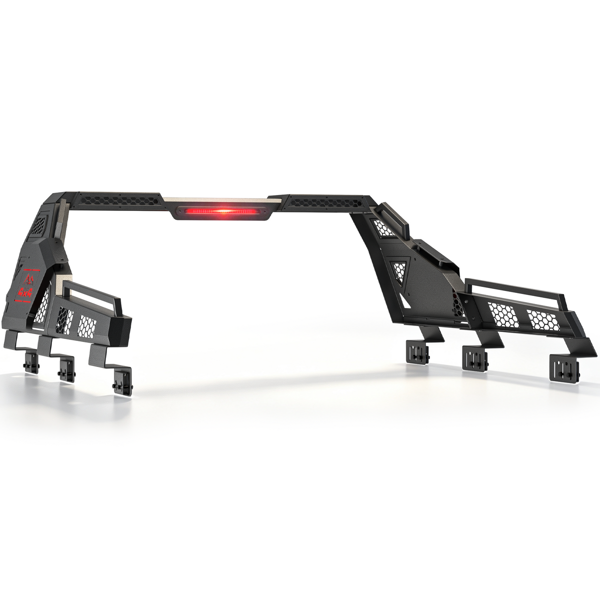 55.9"–63.8" Adjustable Truck Bed Roll Bar with LED Brake Light | Ford F-150