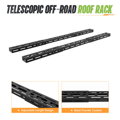 Adjustable Overland Truck Bed Rack | Mid- ＆ Full-Size Pickups