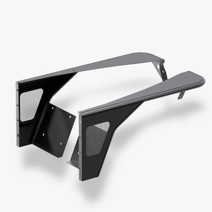 40.88"L × 17.97"H Dakrova Front Wheel Well Fender Flares | For 1997-2006 Jeep Wrangler TJ, 2004-2006 Jeep Wrangler LJ