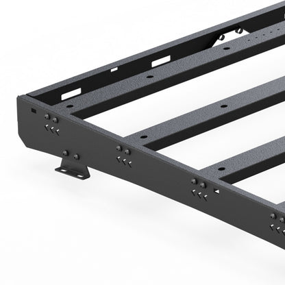 61.42"L × 48.35"W  Dakrova Steel Roof Rack Cargo Luggage Carrier | For 2005-2023 Toyota Tacoma Double Cab