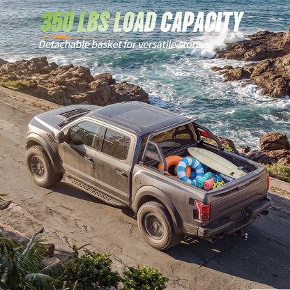 55.91" - 65.39" Adjustable Width Dakrova Roll Bar | For Full & Mid Size Pickup Trucks, Ford, Chevy, GMC, Ram, Toyota, Nissan, Jeep