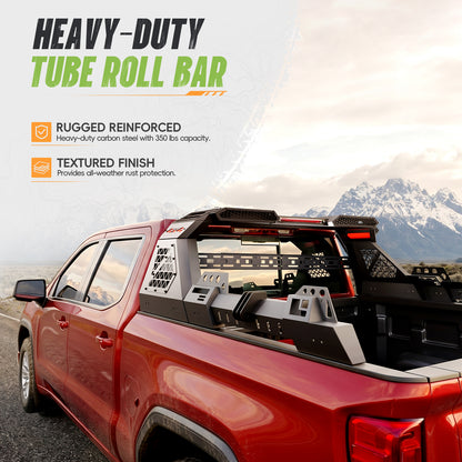 56" – 65.3" Adjustable Width Dakrova Roll Bar | For Ford Jeep Toyota Chevrolet GMC Nissan Honda