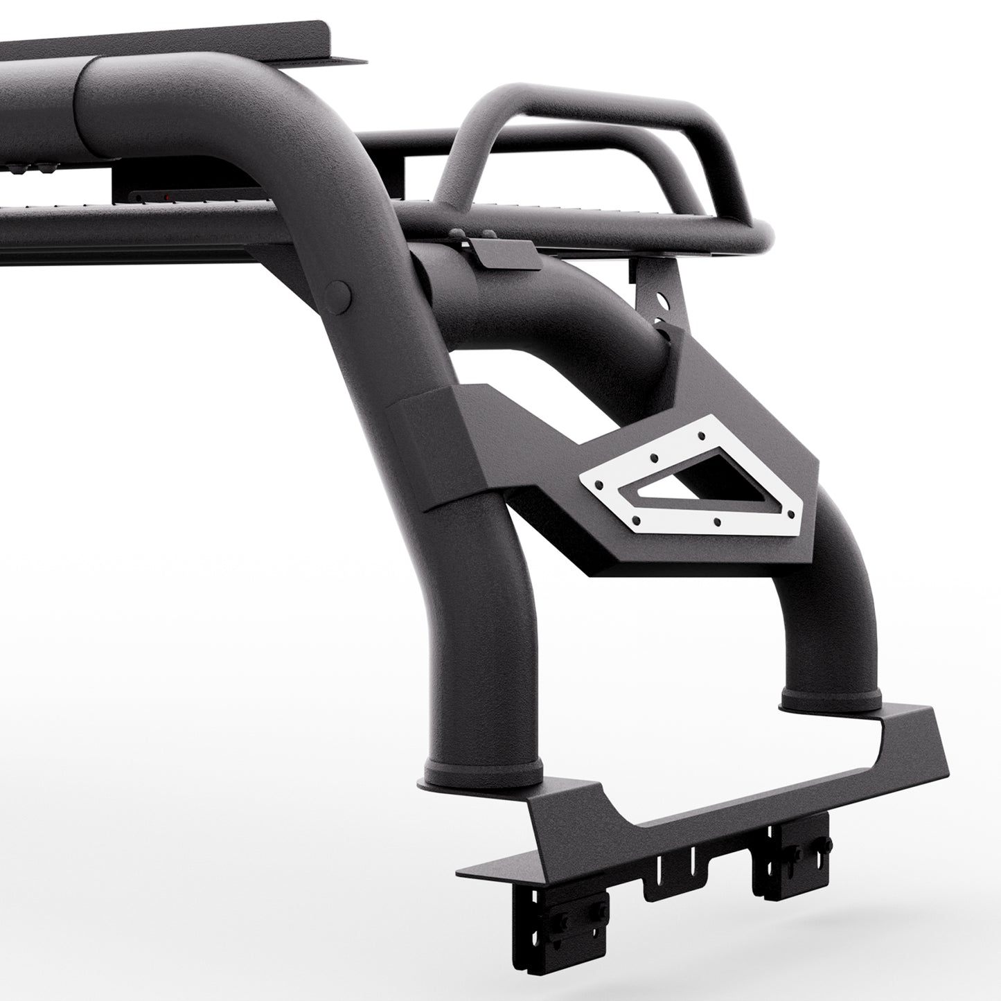 60.23"–64.17" Adjustable Width Dakrova Truck Bed Roll Bar with Cargo Basket | For Ford F-150 Raptor F-250 F-350 F-450 Super Duty, Chevy Silverado, GMC Sierra, Dodge Ram, Toyota Tundra, Nissan Titan Pickup Truck Bed Rack