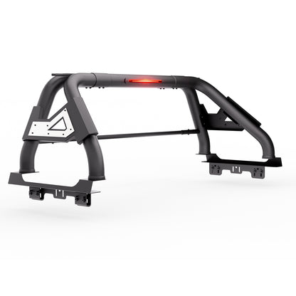 60.24"–64.17" Adjustable Width Dakrova Truck Bed Sport Roll Bar, LED 3rd Brake Light | For Ford F-150, Chevy Silverado, GMC Sierra, Ram, Toyota Tundra, Nissan Titan Full Size Pickup