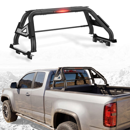 55.91"–62.99" Adjustable Width Dakrova Truck Bed Sport Roll Bar, LED Light Included | For Ford Ranger, Jeep Gladiator, Toyota Tacoma/Hilux, Chevy Colorado, GMC Canyon, Nissan Frontier