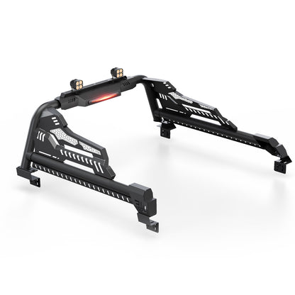 55.9"–65.3" Adjustable Width Dakrova Roll Bar with High Mount Brake Light | For Ford, Jeep, Toyota, Chevrolet, GMC, Nissan, Ram