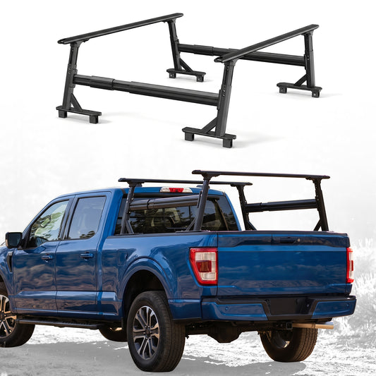 Adjustable Heavy-Duty Aluminum Truck Bed Rack