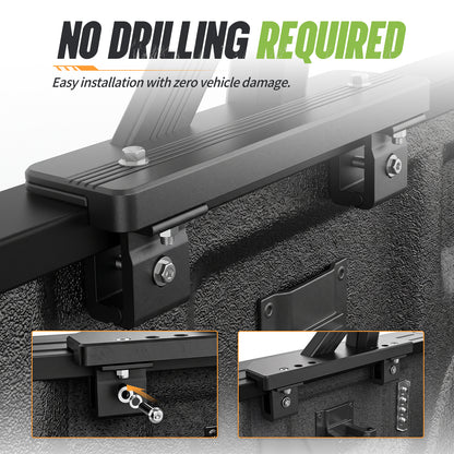 Adjustable Heavy-Duty Aluminum Truck Bed Rack