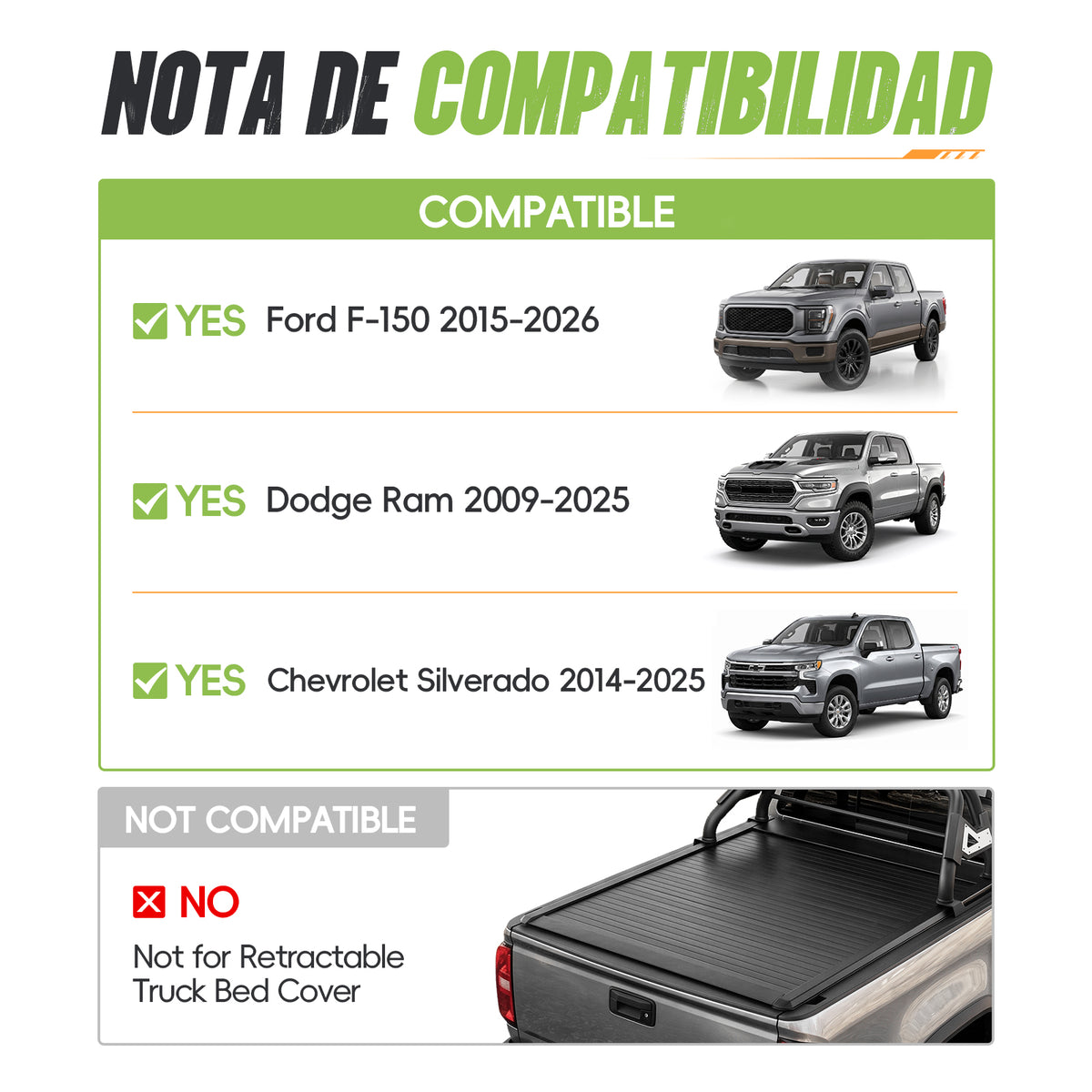 Adjustable Heavy-Duty Aluminum Truck Bed Rack
