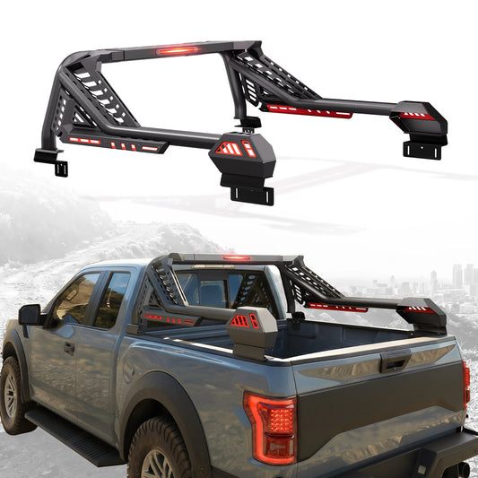55.91" – 65.35" Adjustable Width Dakrova Roll Bar | For Ford F-150/F-250/F-350, Chevy Silverado, GMC Sierra, Ram, Toyota Tundra, Nissan Titan
