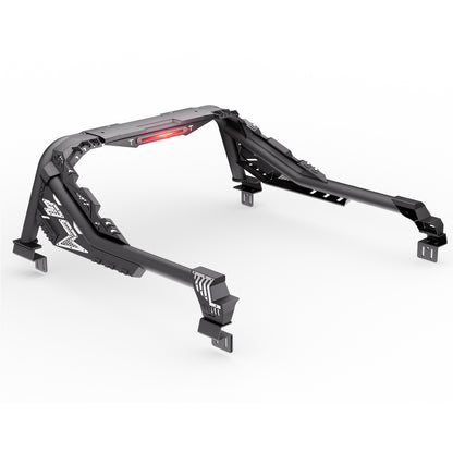 55.9" – 63.0" Adjustable Width Dakrova Roll Bar | For Toyota Tacoma, Ford Ranger, Chevy Colorado, GMC Canyon, Nissan Frontier, Jeep Gladiator JT Mid Size Pickup Trucks